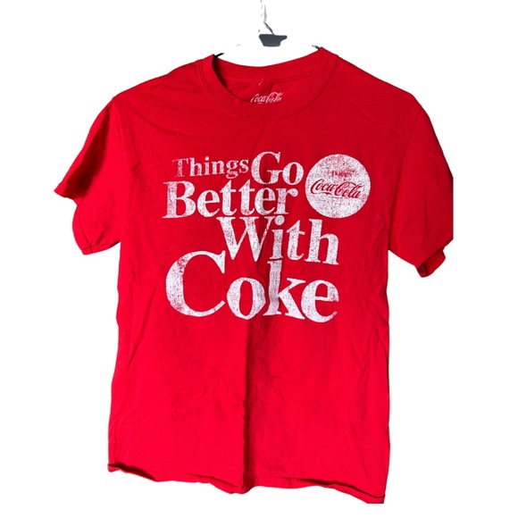 Medium Red Coca-Cola Tee - Picture 1 of 1